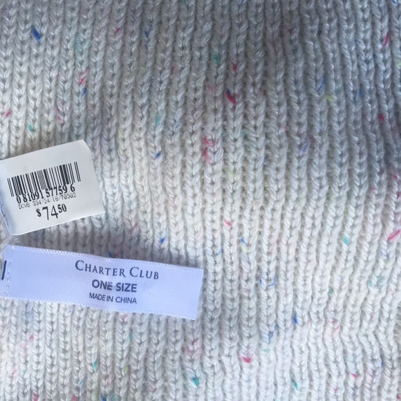 Charter Club Donegal Scarf Glove Beanie Hat Set - Picture 3 of 6